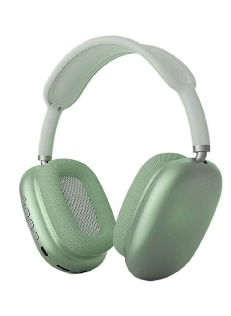 HEADPHONES VERDE METALICO