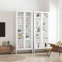 Cargar imagen en el visor de la galería, MUEBLE VITRINA BLANCA
