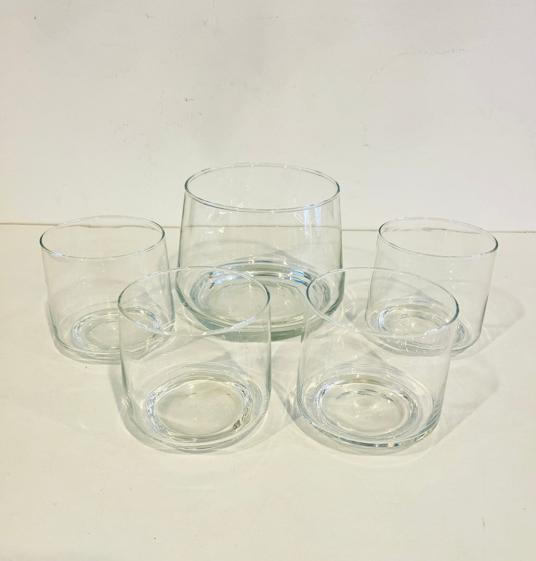 HIELERA Y VASOS WHISKY