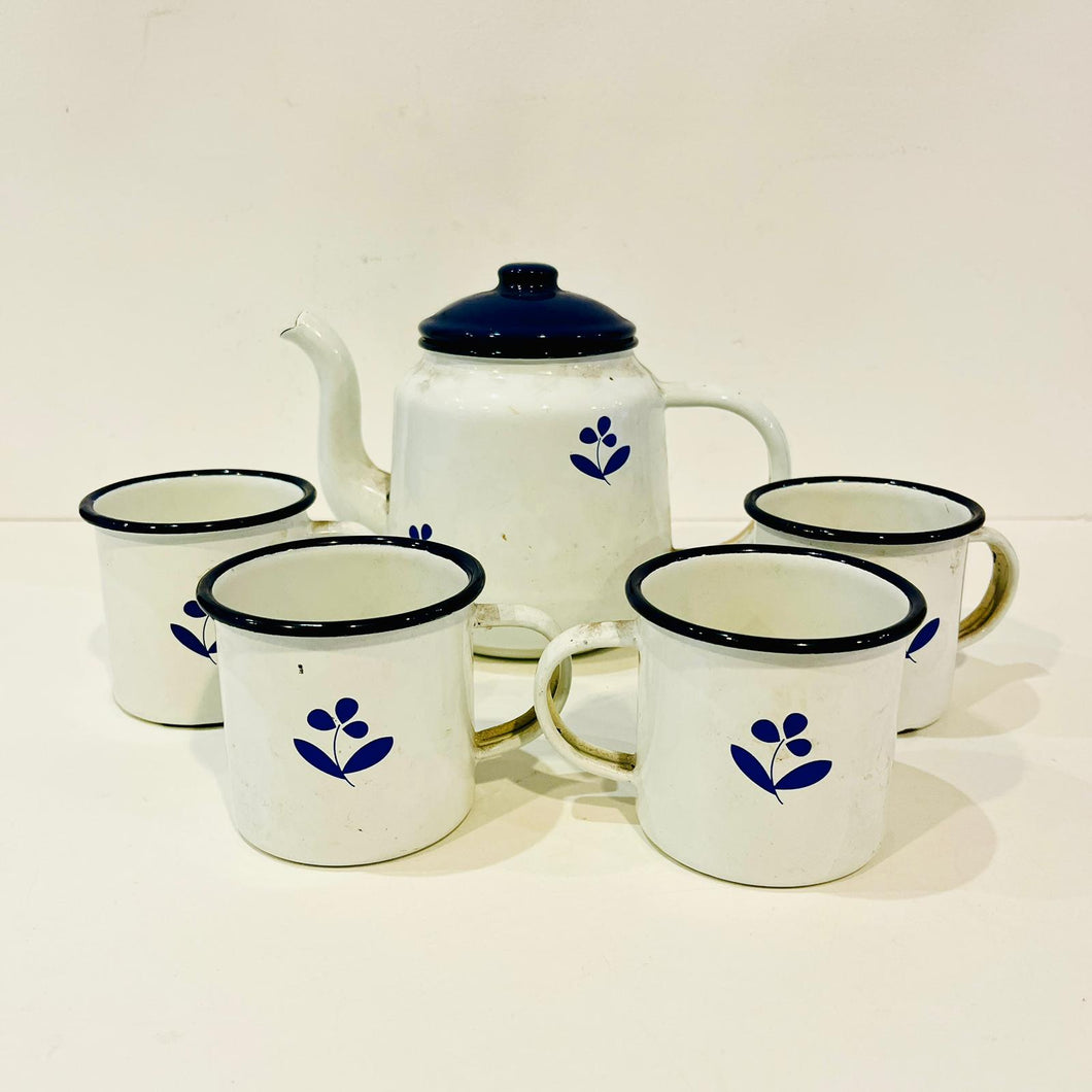 JUEGO DE CAFE ESMALTADO
