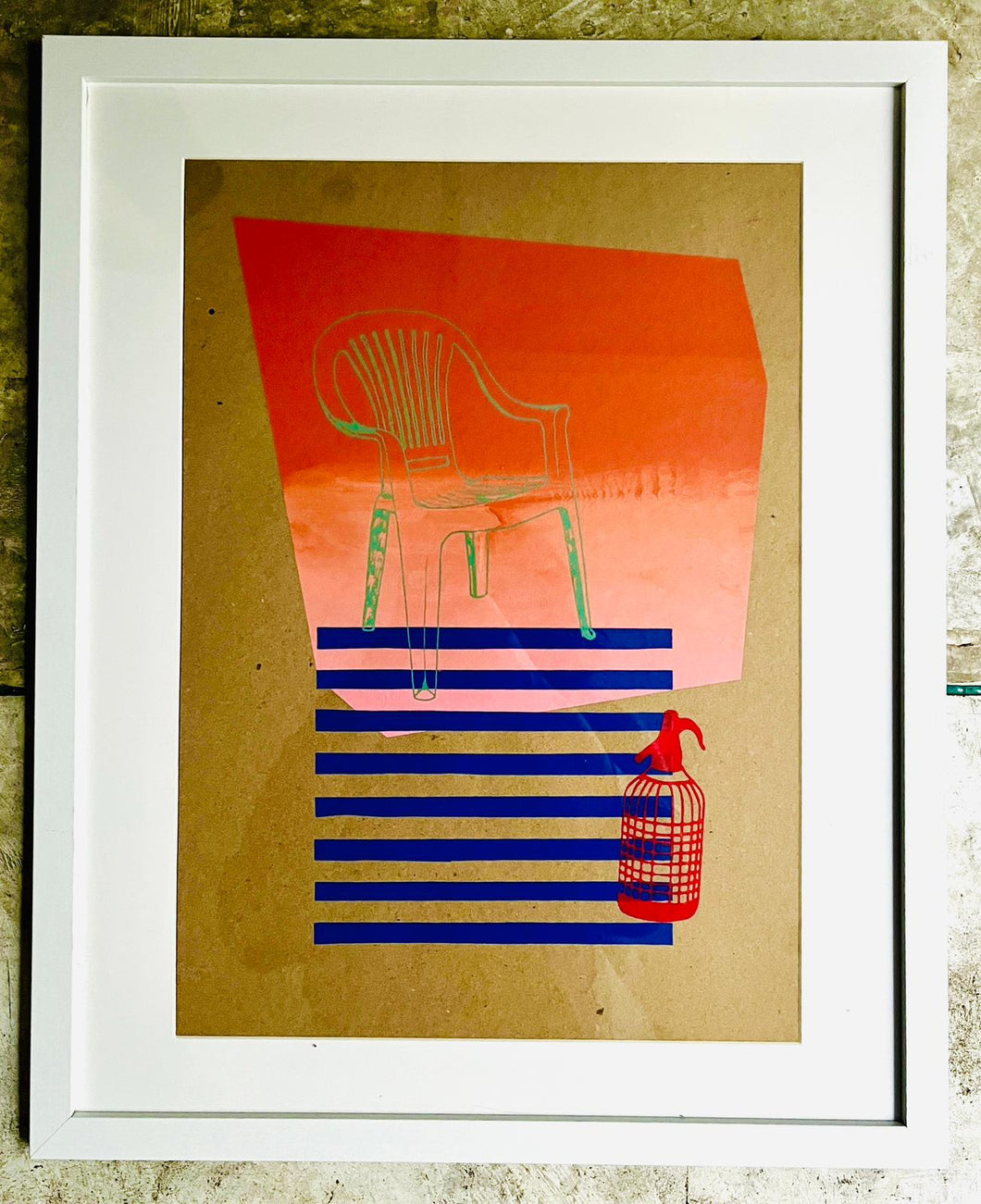 CUADRO SERIGRAFIA FONDITO