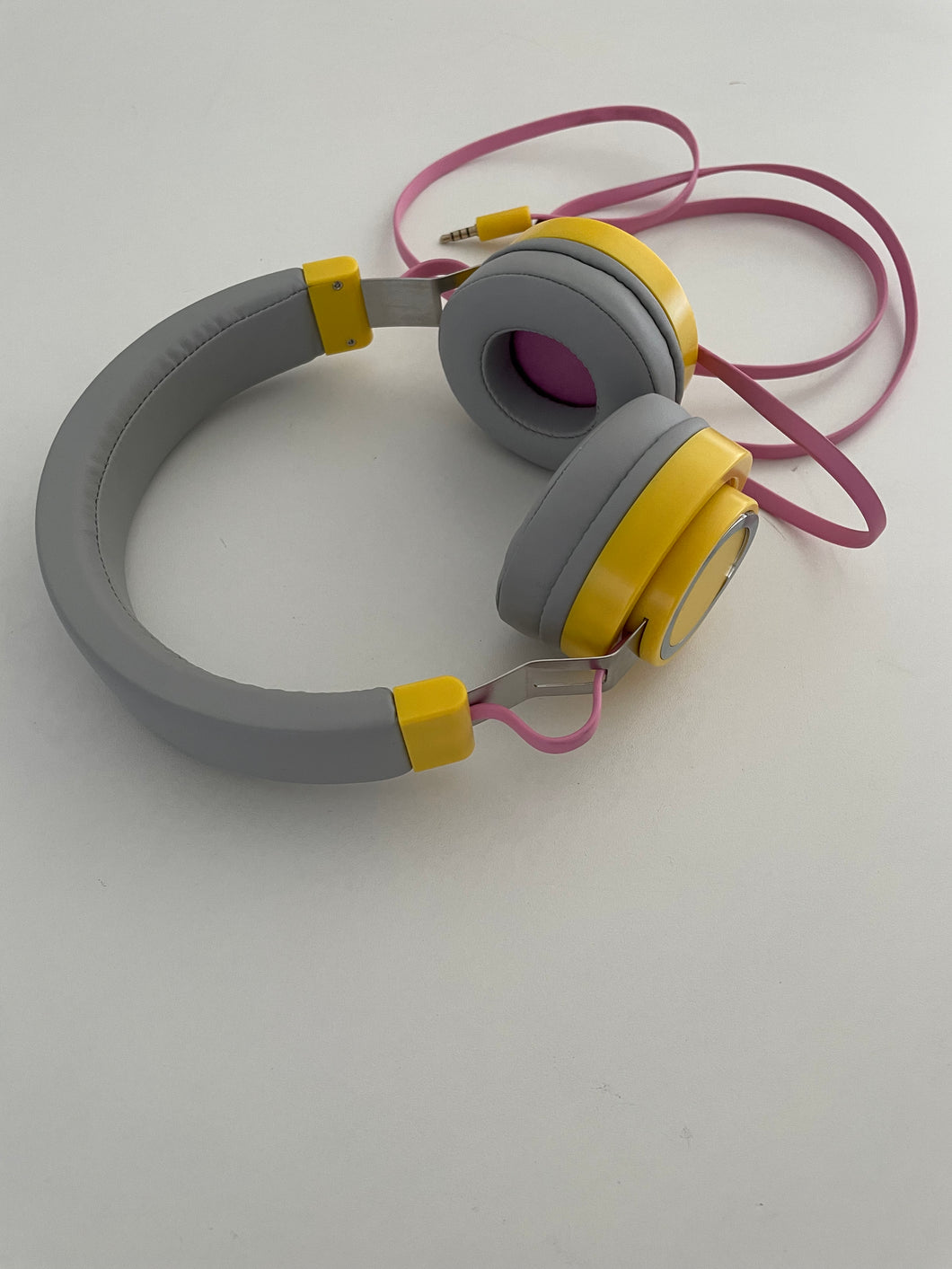 HEADPHONES AMARILLO Y ROSA