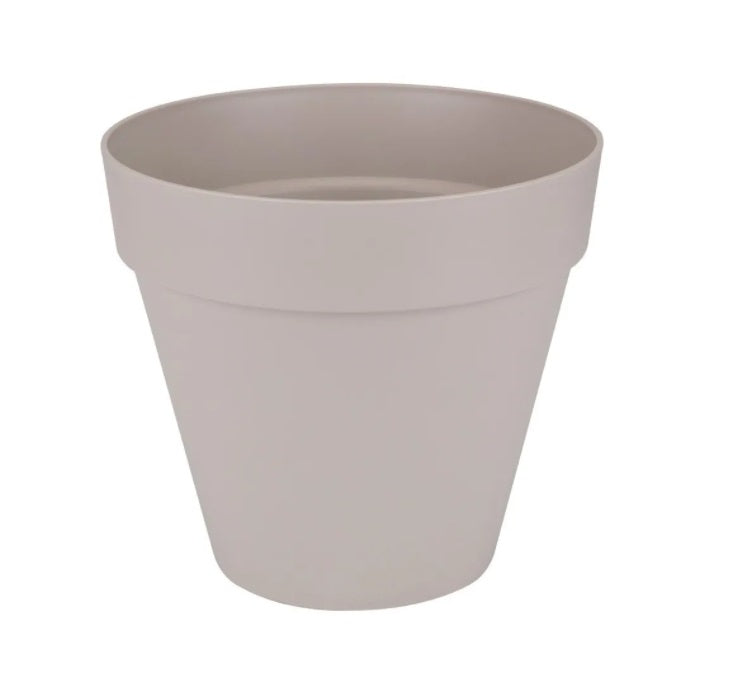 SET MACETAS PLASTICAS GRISES